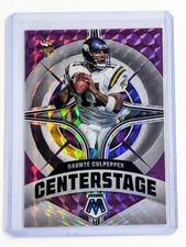 2022 Panini Mosaic Center Stage Mosaic Purple #27 Daunte Culpepper /49 Vikings