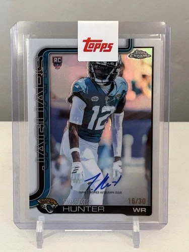 2025 Topps Chrome Travis Hunter Base (RAW)