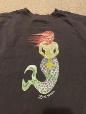 Abercrombie & Fitch Men's Vintage T Shirt -XL Surfwear Skater 90s Mermaid Y2K
