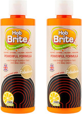 Hob Brite Hob Cleaner Lemon Sherbet (2X 250ml),A Powerful Cream Formula Electric 13.08 per litre