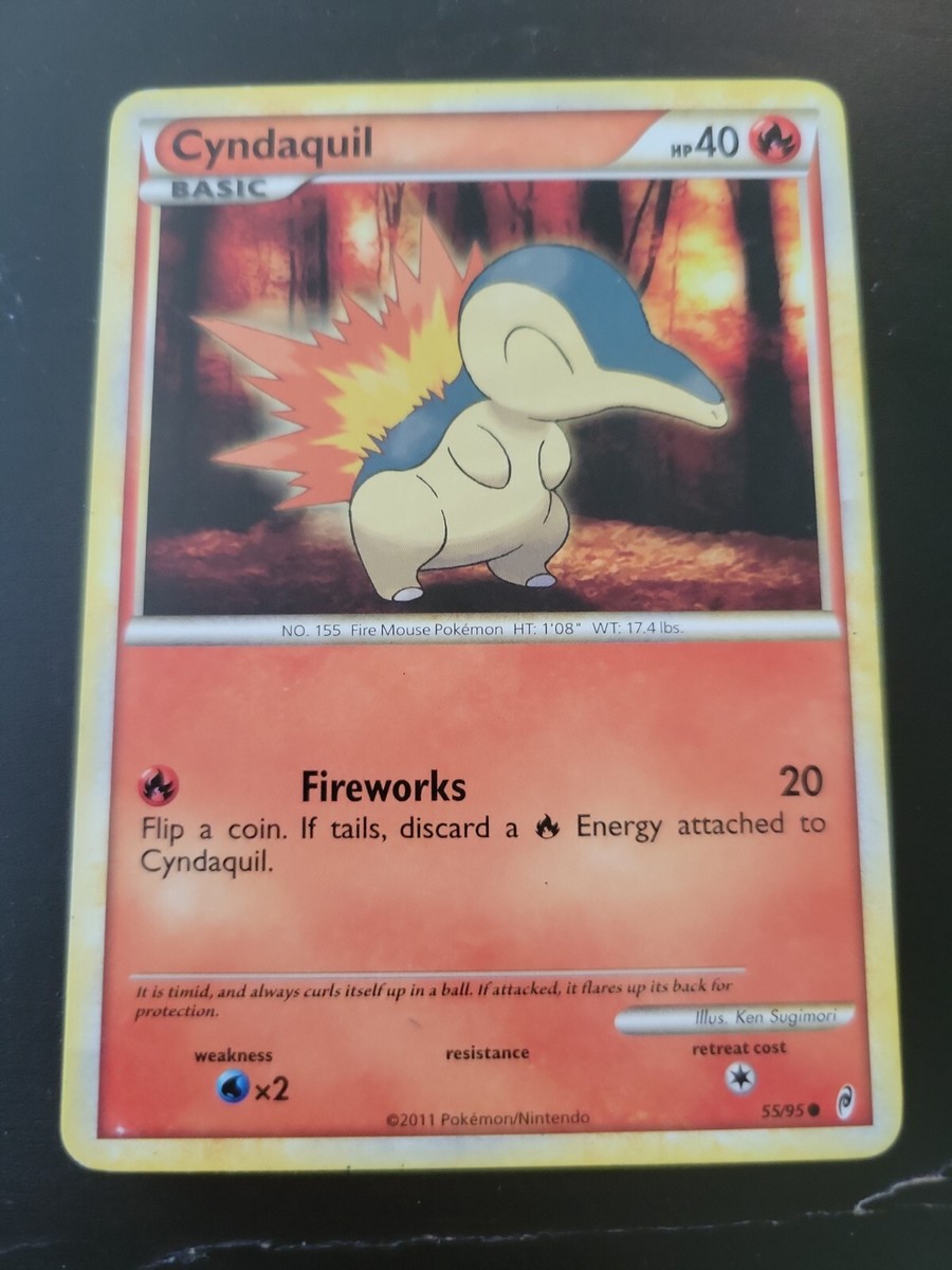 Pokemon Card 2011 Call of Legends - Cyndaquil 55/95 | eBay