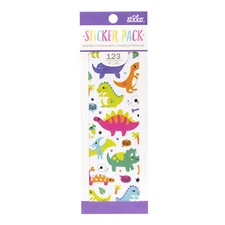 Crafts Sticko Sticker Book Colorful Dinosaurs Eggs T-Rex Brontosaurus Rawr Grrr