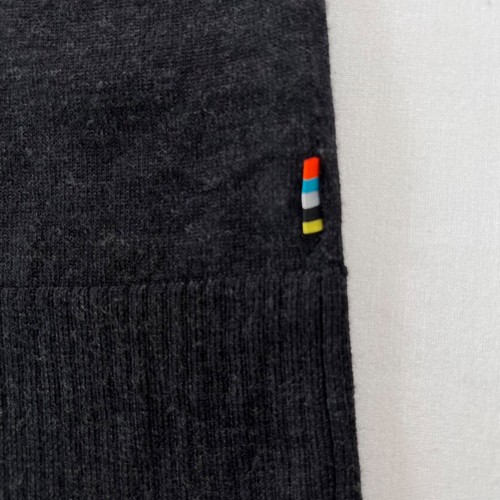 Suéter Smartwool Kiva Ridge Cuello en V Lana Merino en Negro Talla Grande - Imagen 9 de 9