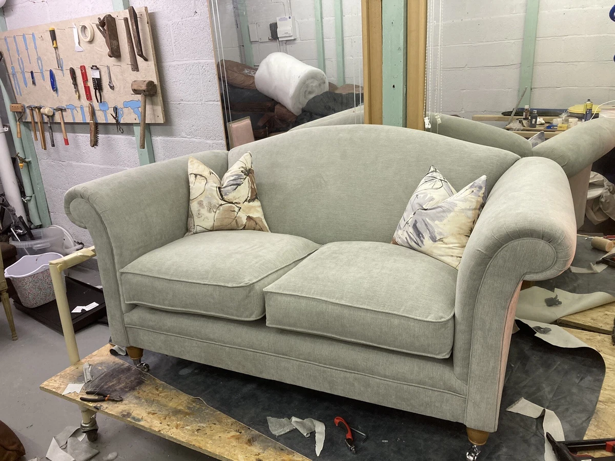 Laura Ashley gloucester 2 Seater Sofa (165cm) ReUpholstered In Your Own  Fabric