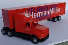 Winross diecast Herman miller semi truck delivery tractor trailer advertising