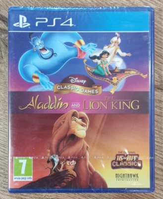 Disney Classic Games Aladdin & Le Roi Lion PS4 (N) - Photo 1/2