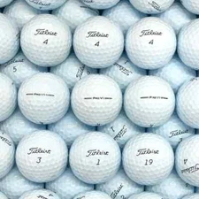Titleist Pro V1 2023 Used Golf Balls 50 In Mint Condition, AAAAA Quality
