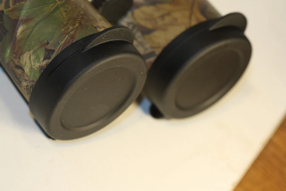 Tethered Objective Lens Covers...LEICA.. Set of 2.... fits 10x32 and 8x32 - Image 2 of 4