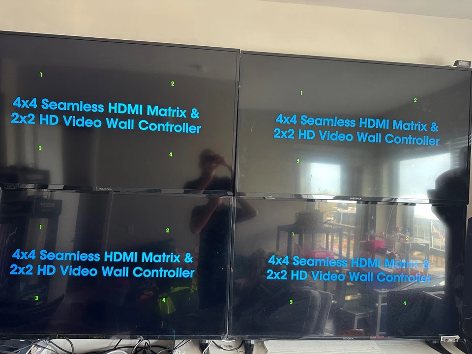 Mancave 100 inch TV 4K Video Wall HD HDR Star Wars Switch PlayStation 5 Xbox LED - Image 3 of 4