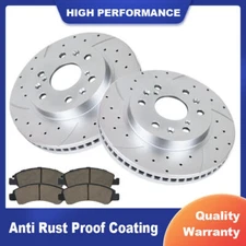 Front Brake Rotors and Pads Kits Fit Chevy GMC Tahoe Yukon Silverado Sierra 1500