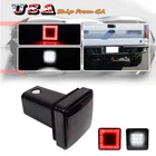Universal LED Tow Hitch Driving & Brake Lamp Reverse Light Fits 2" for Truck SUV