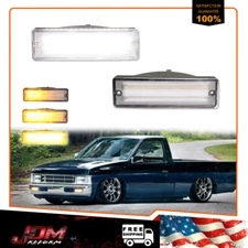 Switchback LED Signal Bumper Lamp for 88-97 Nissan D21 Hardbody 88-95 Pathfinder