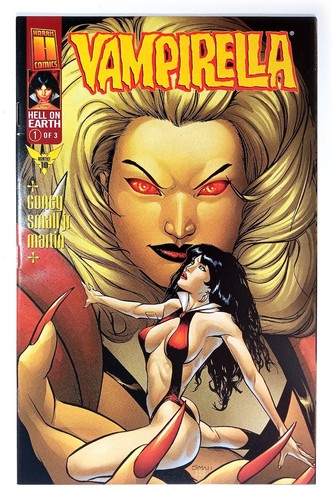 Vampirella Monthly #10, 11, 12 Hell on Earth Part 1, 2, 3 (1998) Harris Set - Picture 2 of 8