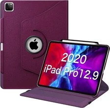 Rotating Case for iPad Pro 12.9" 4th/3rd Gen 360 Degree Swivel Smart Stand Cover
