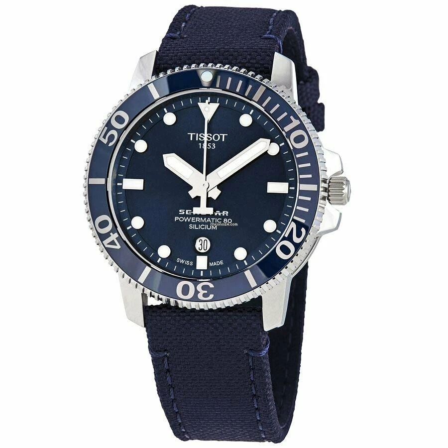 BRAND NEW* Tissot Men's SEASTAR 1000 POWERMATIC SILICIUM
