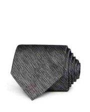 The Men's Store at Bloomingdale's 100 Silk Grey Classic Neck Tie Gray MSRP 59