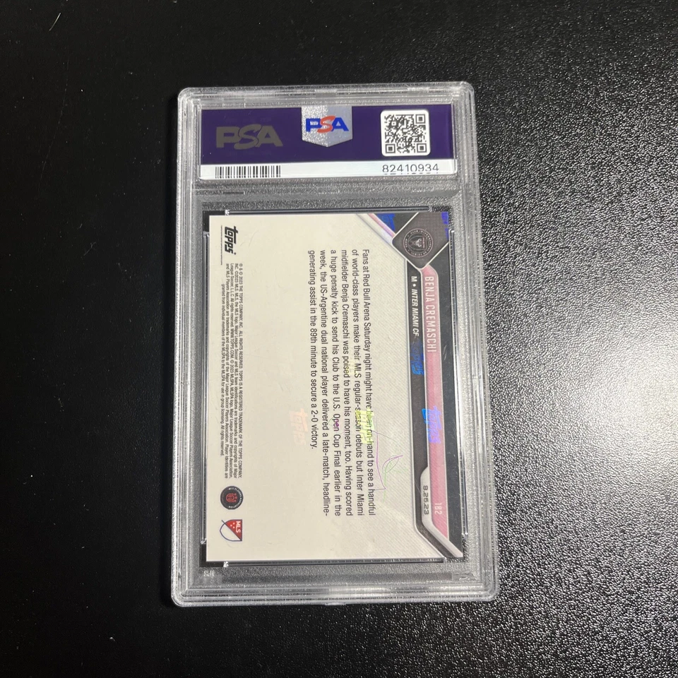 Benja Cremaschi /25 PSA 10 Topps Now Pop 7!  - Image 2 of 4