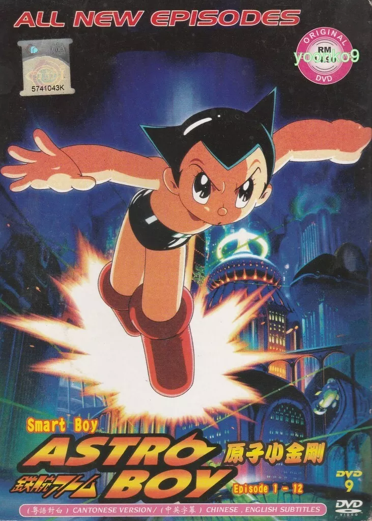 Dvd Astroboy Anime Dublado Completo