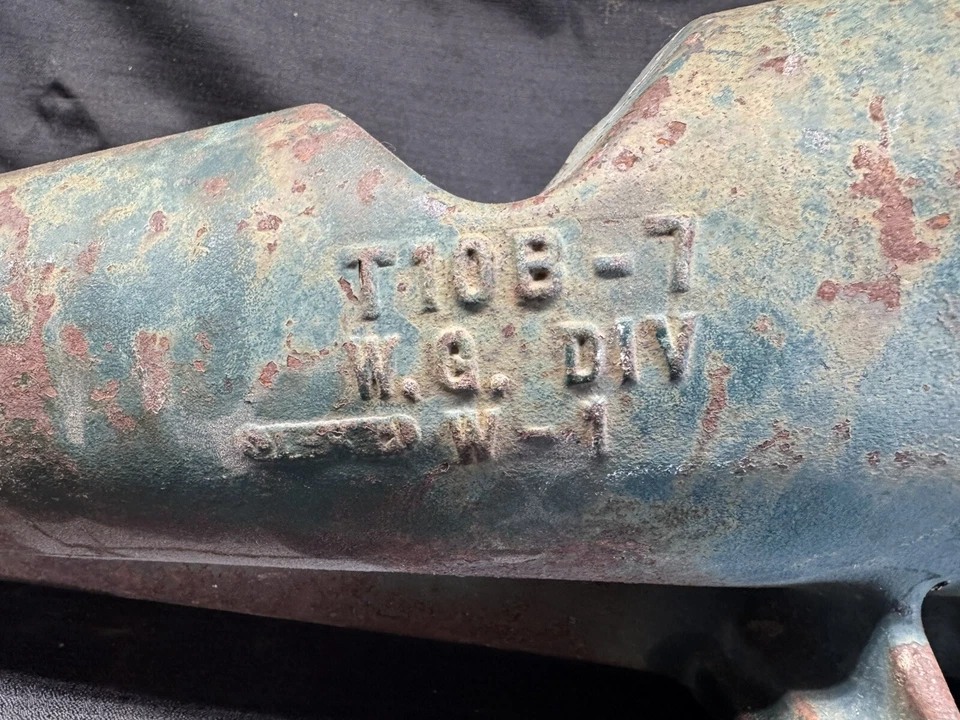 1962-1965 Ford Galaxie Borg Warner T-10 4 velocidades caixa traseira T10B-7 28 spline - Imagem 2 de 4