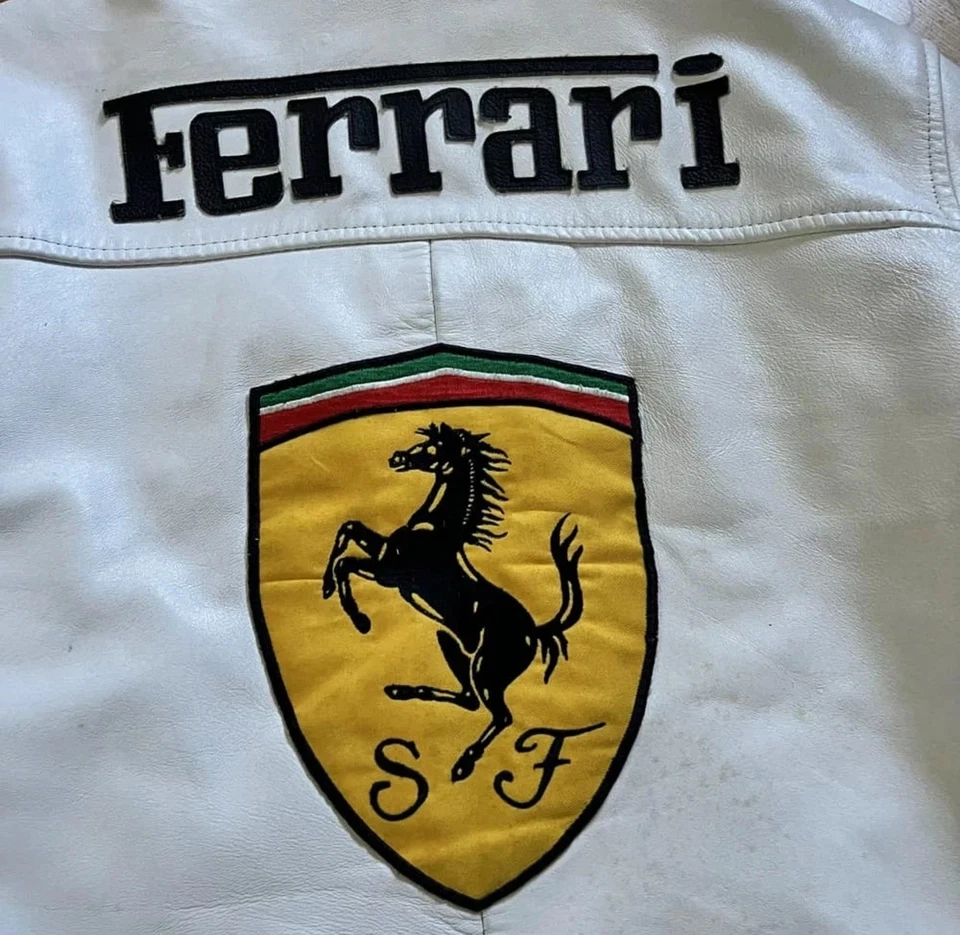 Ferrari Michael Schumacher Edition Leather Jacket for F1 Fans, Original Leather. - Image 4 of 4