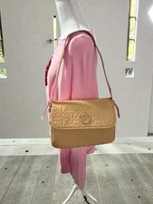 CXL Toffee Shoulder Bag NWT | Embossed Logo Satchel | Chic Structured Purse
