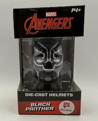 #ad Marvel Black Panther Die Cast Helmet Display Avenger Exclusive Collectible New $16.31