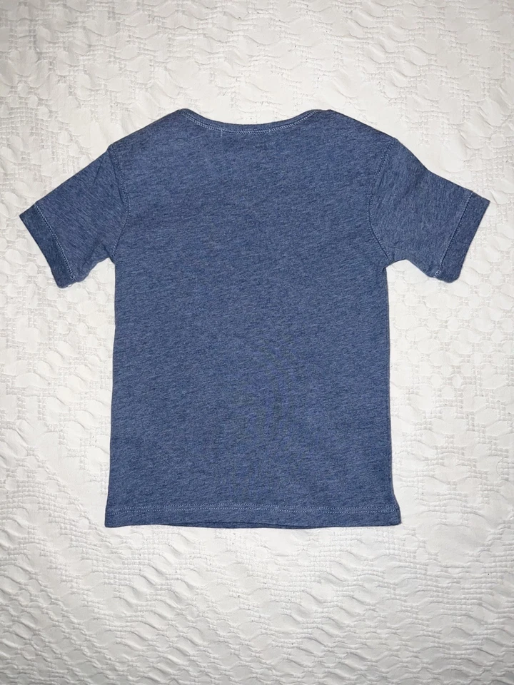 Camisa Burberry azul manga corta a cuadros Nova para niños talla 4Y Foto 2 de 4