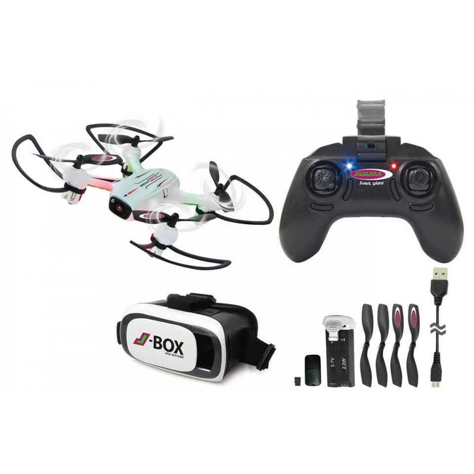 Jamara Angle 120 VR Wide Angle Drone Altitude WiFi FPV HD Kamera Quadrocopter - Bild 2 von 4