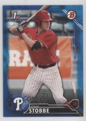 2016 Bowman Draft Draft Picks Blue 13/150 Cole Stobbe #BD-62 0x3q