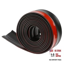 Car Front Bumper Protector Universal 2.5M/8.2ft Car Lip Splitter Spoiler