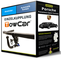 Abnehmbare AnhäNgerkupplung für Porsche Panamera Sport Turismo 17-23 971 Towcar