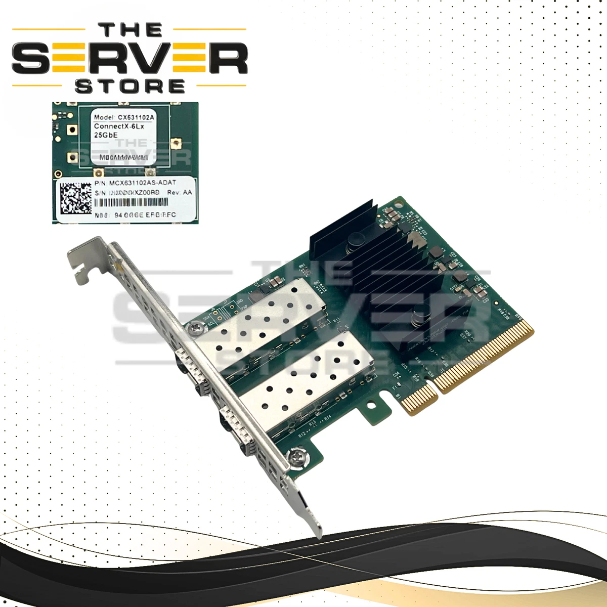 Mellanox Network Cards 10 Gbps Maximum Data Rate for sale - eBay