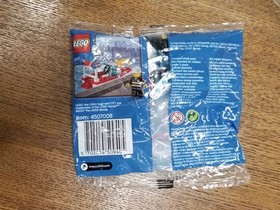 Lego 4992 CITY Fireboat Fire Boat Fireman MINIFIGURE Polybag Captain Firefighter