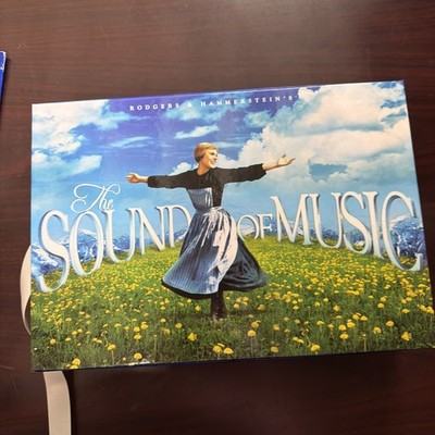The Sound of Music 45th Anniversary Blu-ray DVD Combo Set W Music Box, Books
