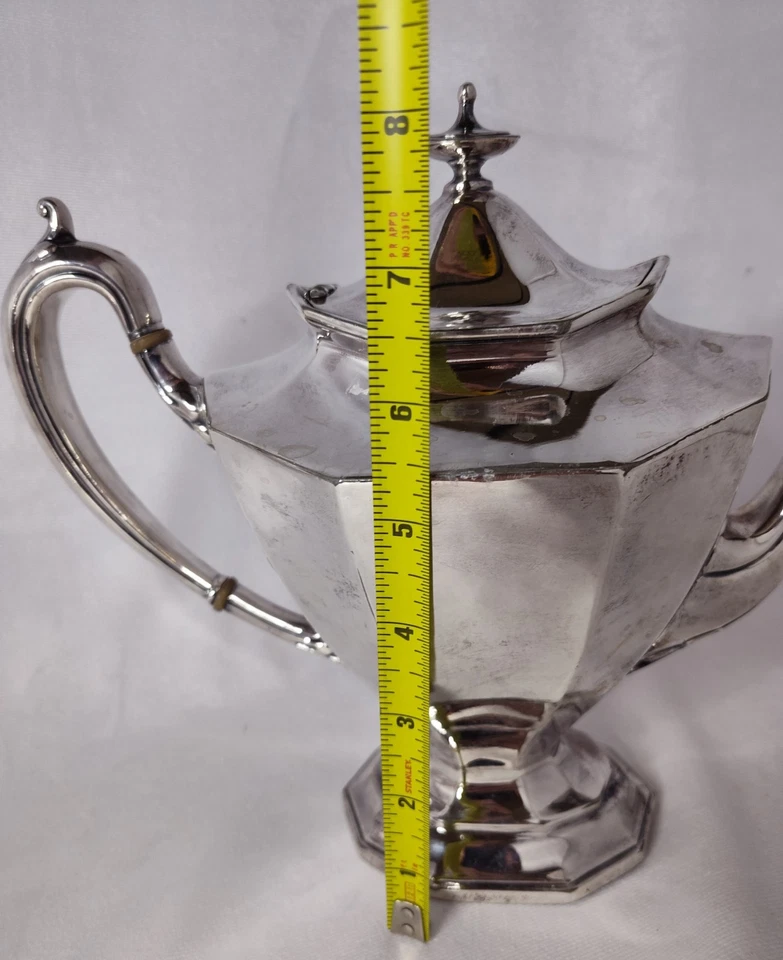 Serviço de chá café Reed & Barton 5 peças (Taunton, Massachusetts) - Imagem 3 de 4