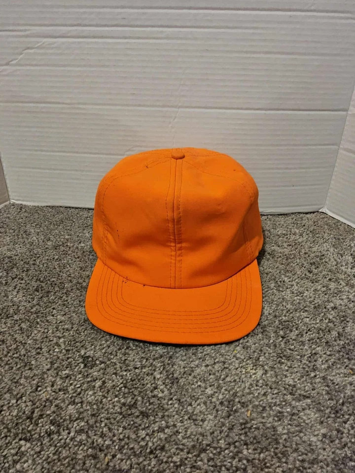 Vintage Hunting/trapper Hat Size M, Orange Dorman Pacific With Ear Flaps USA.. - Image 3 of 4