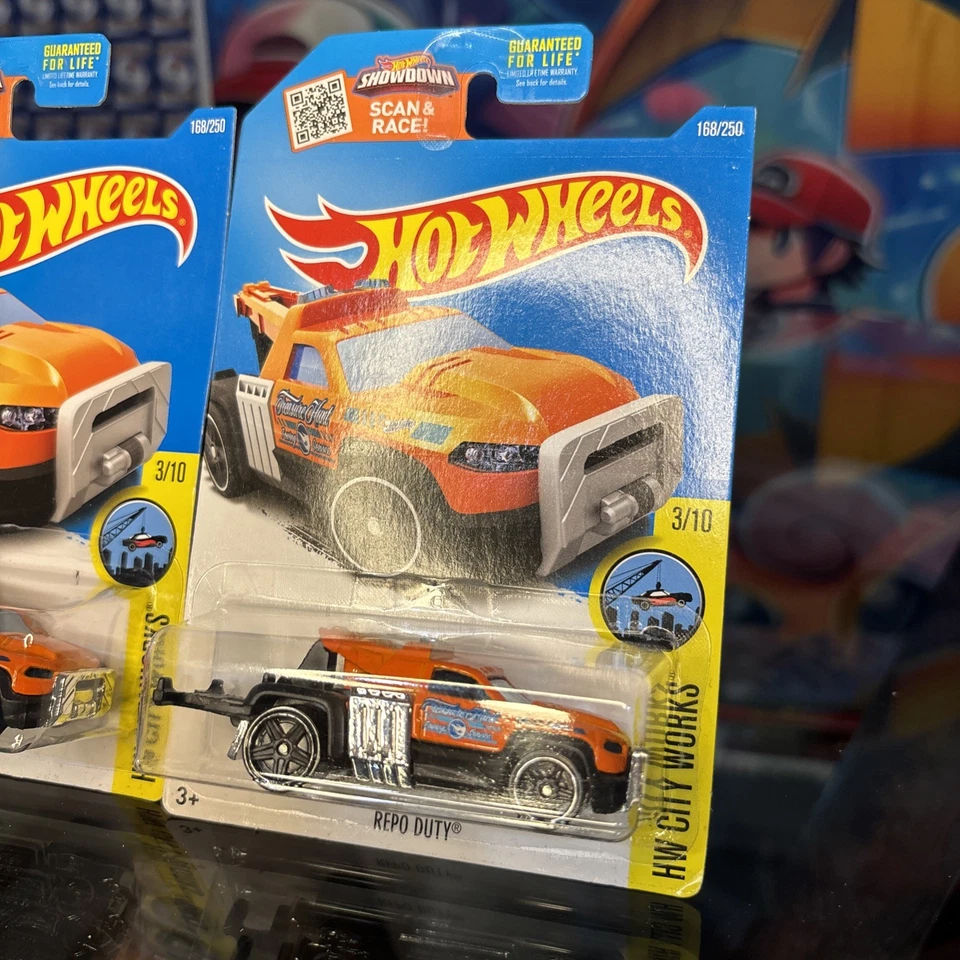 Hot Wheels 2015 Repo Duty (Treasure Hunt) HW City Works 3/10, 168/250 lote de (2) Foto 3 de 4