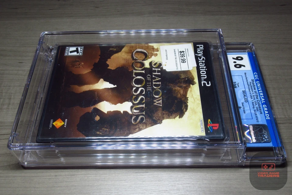 CGC 9.6 A+ - Shadow of the Colossus Black-Label PlayStation 2, PS2 2005 NEW! - Image 3 of 4