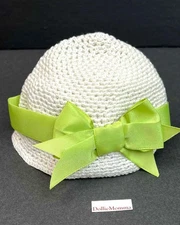 American Girl Kit Classic Crochete Meet Hat~Cloche~Historical Accessory NO TAG