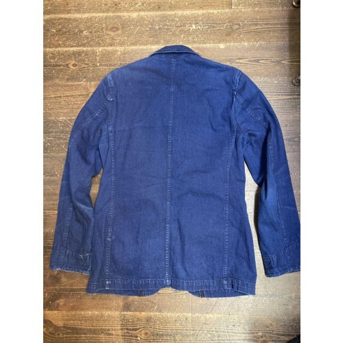 Engineered Garments Navy Denim Jacket XS | eBay