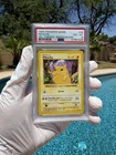 1999 Pokémon Base Set Shadowless Pikachu Yellow Cheeks #58 PSA 8 NM-MT]