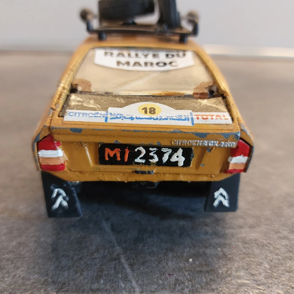 Polistil S38 Citroen CX 2200 1a Serie Rallye Maroc 1/25  Made in Italy - Immagine 4 di 4