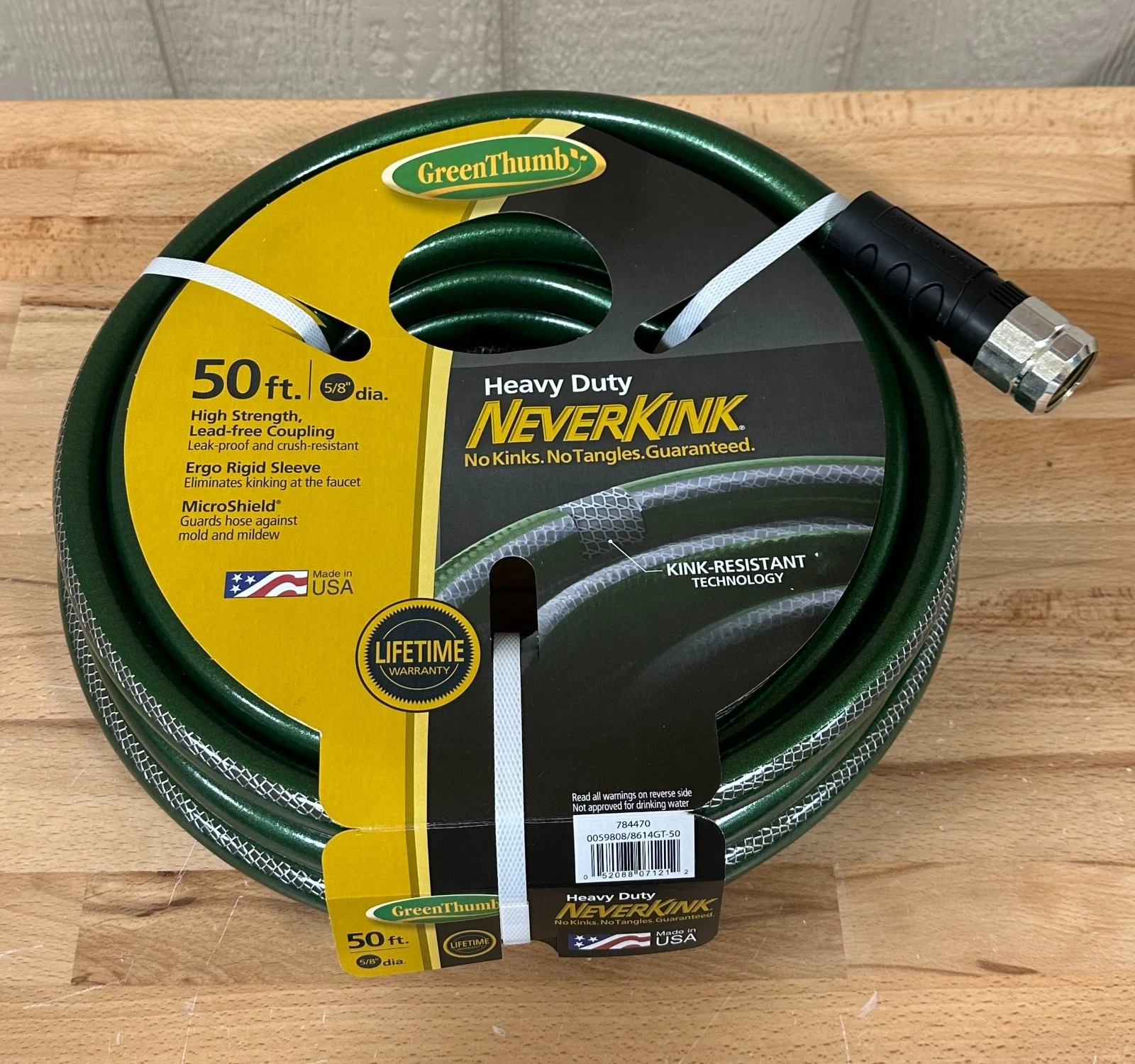 Green Thumb NeverKink HD Garden Hose