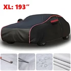 6 Layer Car SUV Cover Outdoor Rain Dust Snow UV All Weather Protector Waterproof