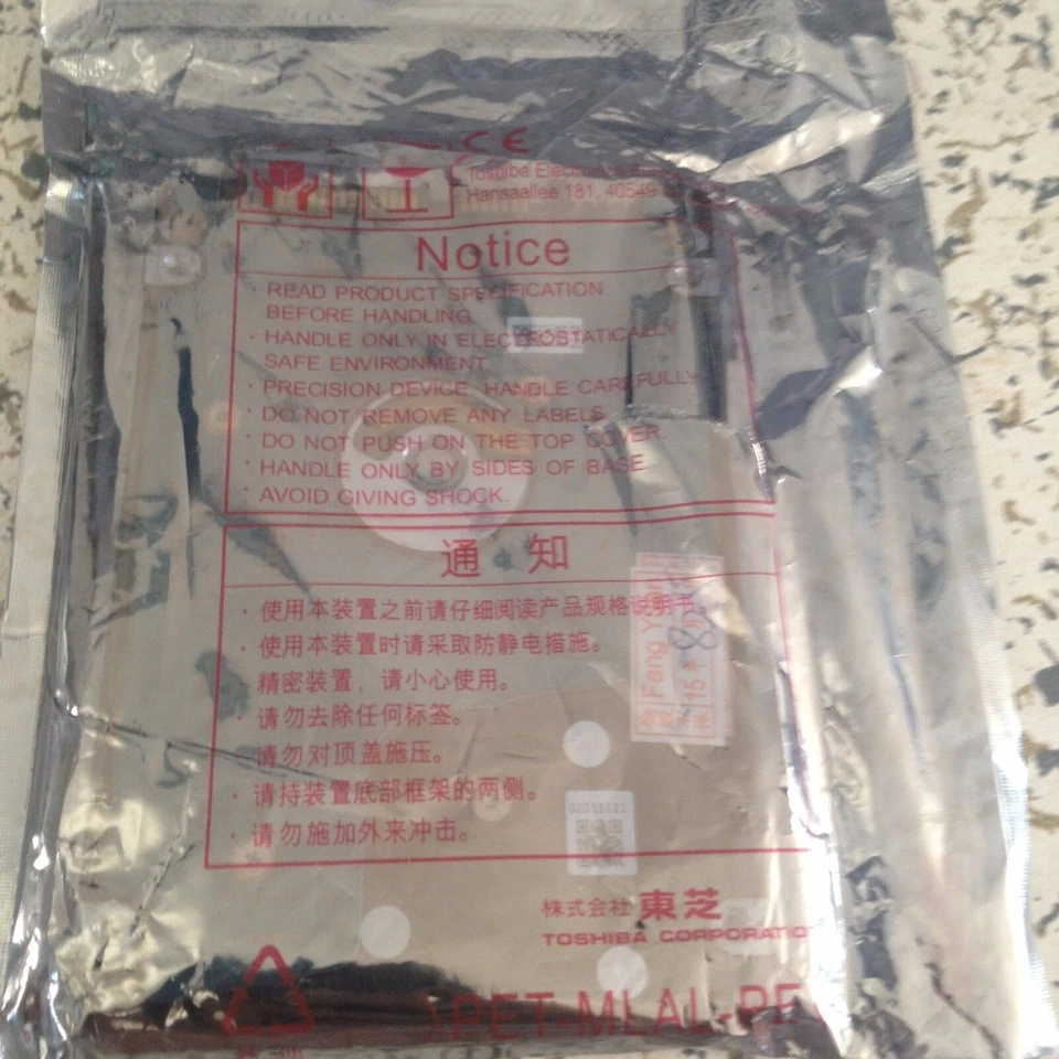 Toshiba 2.5" MQ02ABF050H 500GB+8GB NAND SSD 5400RPM SATA 6Gb/s 64M Laptop SSHD - Image 2 of 2