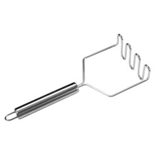 Stainless Steel Potato Masher Potato Crusher Wave Shape Cutter  Kitchen Gadget