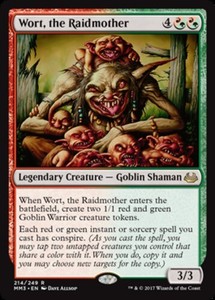 Wort, the Raidmother x4 - Modern Masters 2017 - NM-Mint, English - Modern Master