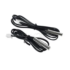 Waterproof NTC Thermistor 10K 1% 3950 Temperature Sensor Probe Cable 1/5/10M