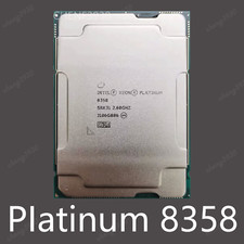 Intel Xeon Platinum 8358 2.6ghz 32 core 64t 48mb 250w lga-4189 CPU processor