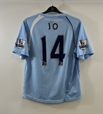 Manchester City Matchworn Jo 14 Home Shirt 2008/09 (L) Le Coq Sportif C839